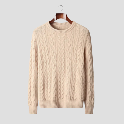 Men’s Timeless Textured Knit Sweater
