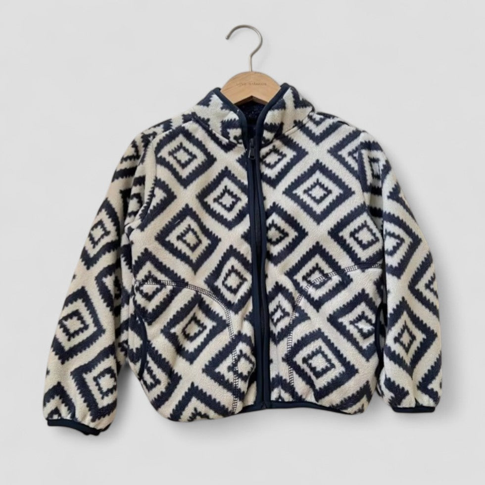 Women’s Cozy Stripe Fleece Jacket