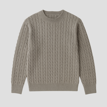 Men’s Classic Textured Knit Pullover