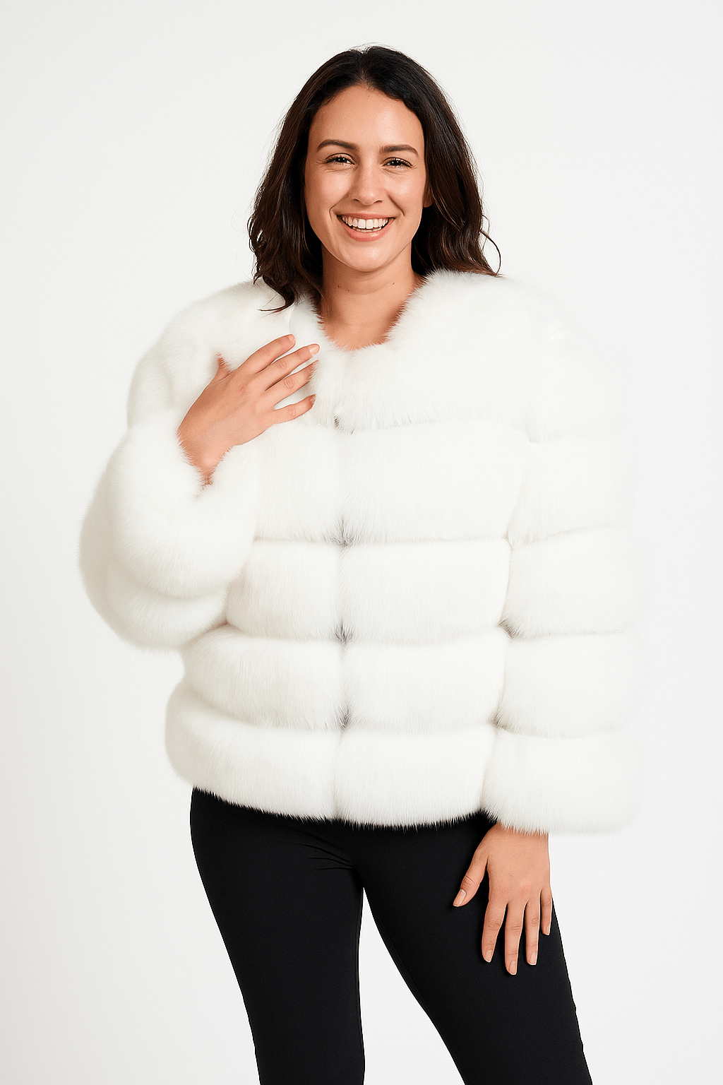 Kirsten | Women's Warm Short Fluffy Winter Jacket