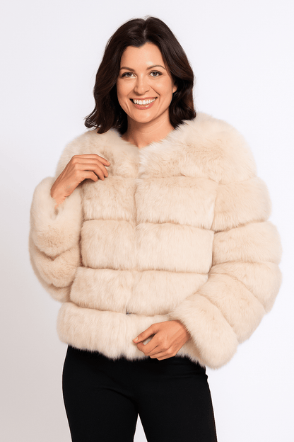 Kirsten | Women's Warm Short Fluffy Winter Jacket