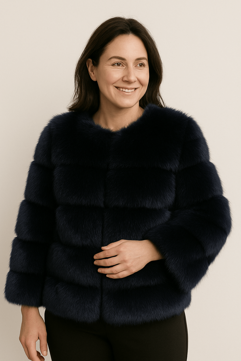 Kirsten | Women's Warm Short Fluffy Winter Jacket