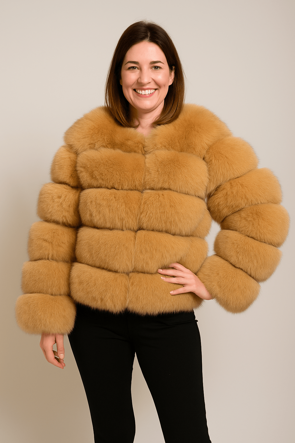 Kirsten | Women's Warm Short Fluffy Winter Jacket