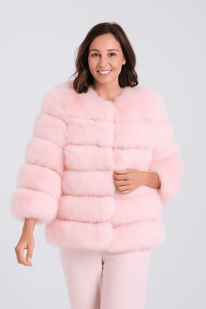 Kirsten | Women's Warm Short Fluffy Winter Jacket