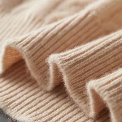 Men’s Textured Buttoned Crew Neck Sweater
