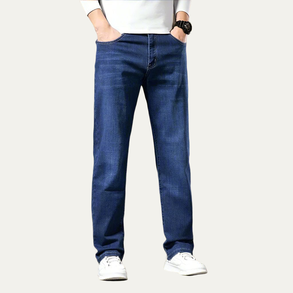 Men’s Classic Straight Leg Denim Jeans