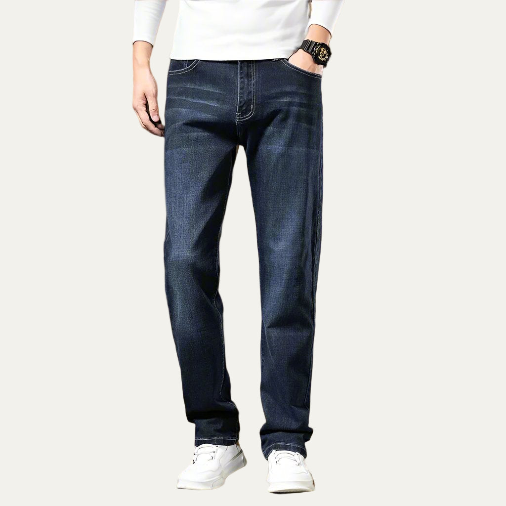 Men’s Classic Straight Leg Denim Jeans