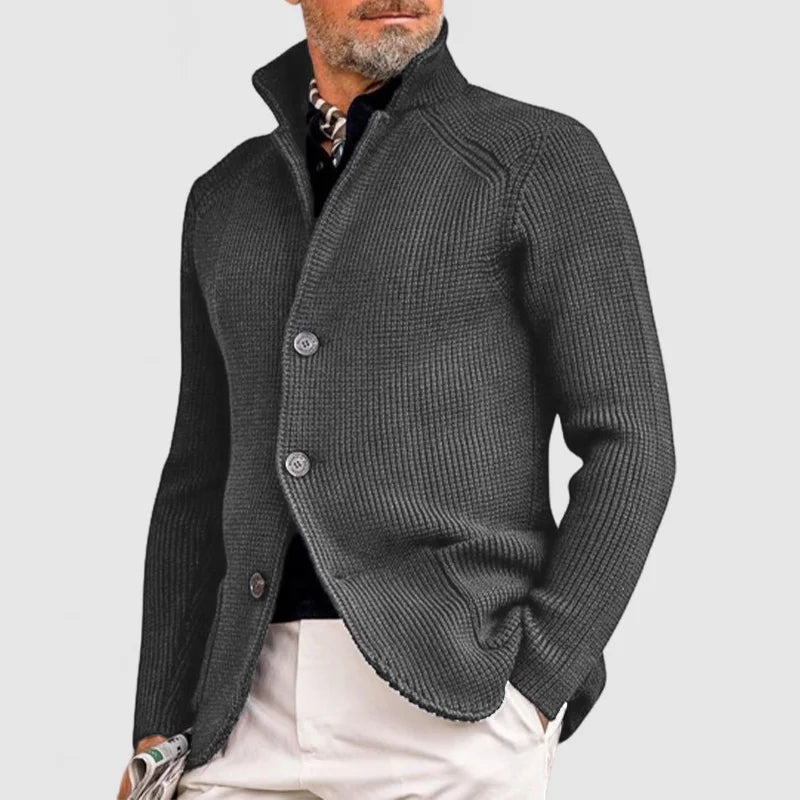 Knit Cardigan - Fitted Shape & Controlled Warmth And Ease