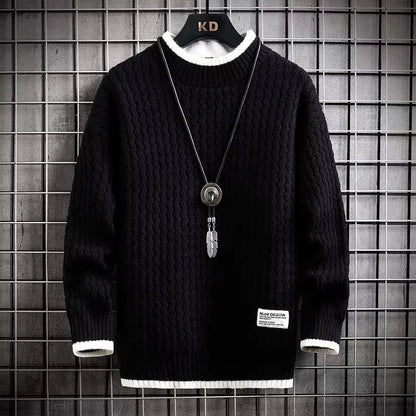 Knit Sweater - Chunky Knit Blend And Gentle Movement