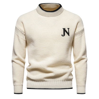 Knit Sweater - Soft Blend Fabric And Even Warmth Retains