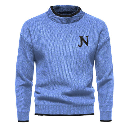 Knit Sweater - Soft Blend Fabric And Even Warmth Retains