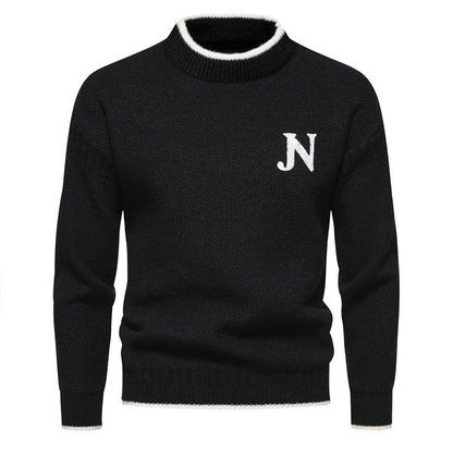 Knit Sweater - Soft Blend Fabric And Even Warmth Retains