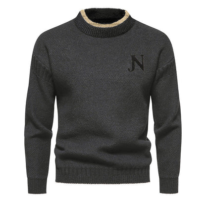 Knit Sweater - Soft Blend Fabric And Even Warmth Retains