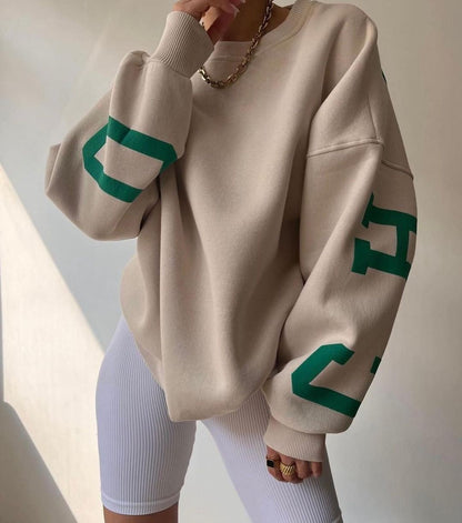 Knit Sweater - Soft Blend Oversized Cut And Easy Layering