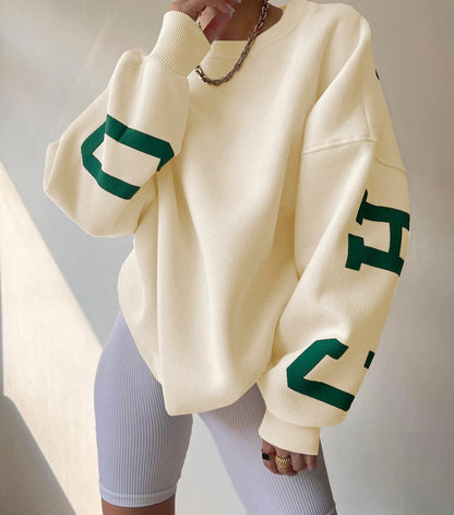Knit Sweater - Soft Blend Oversized Cut And Easy Layering