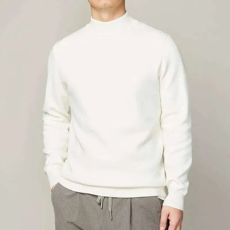 Men’s Slim Turtleneck Knit Sweater