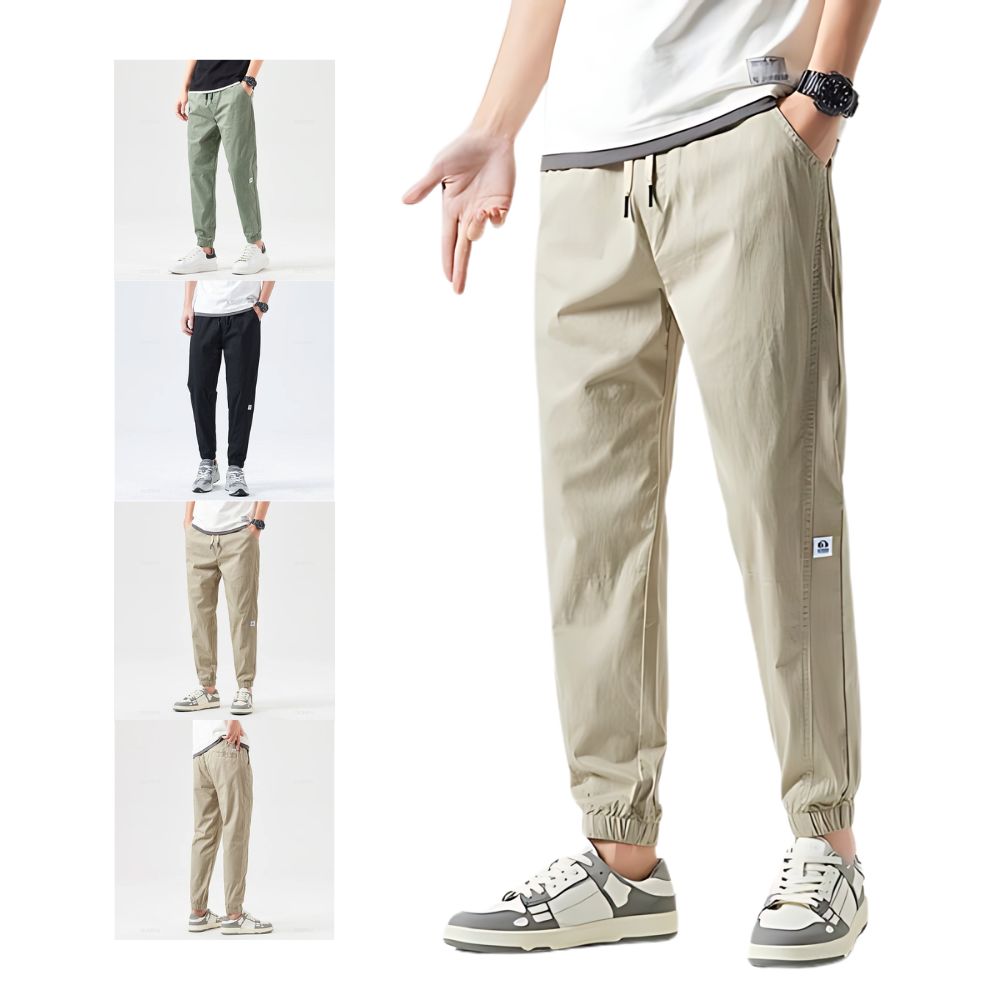 Comfy Cotton Sweatpants - BritishElegance