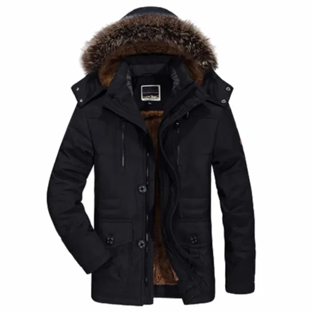 Koen | Hooded Winter Parka for Men – Durable and Windproof Design