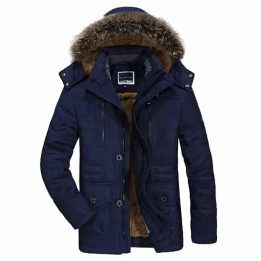 Koen | Hooded Winter Parka for Men – Durable and Windproof Design