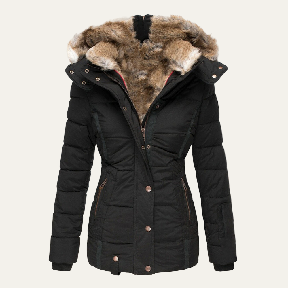 Women’s Sherpa Double Breasted Teddy Coat