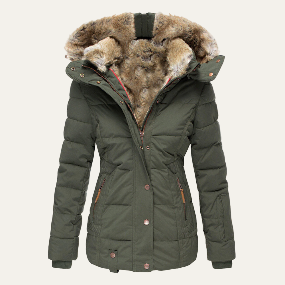 Women’s Sherpa Double Breasted Teddy Coat