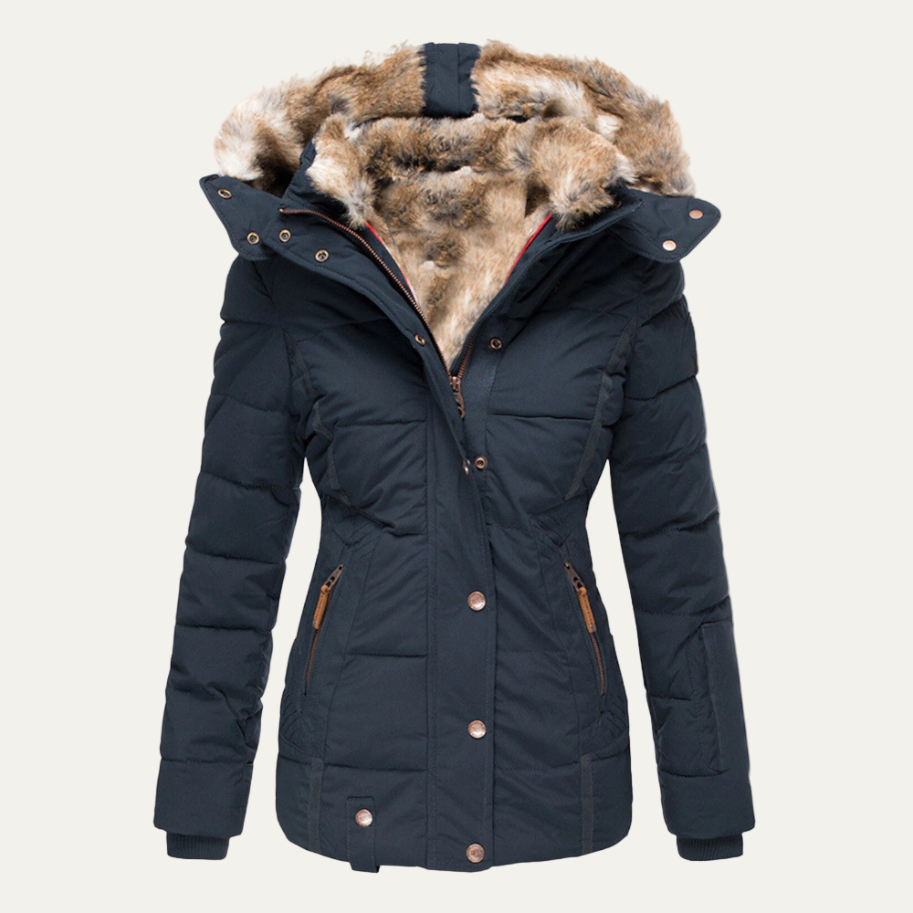 Women’s Sherpa Double Breasted Teddy Coat