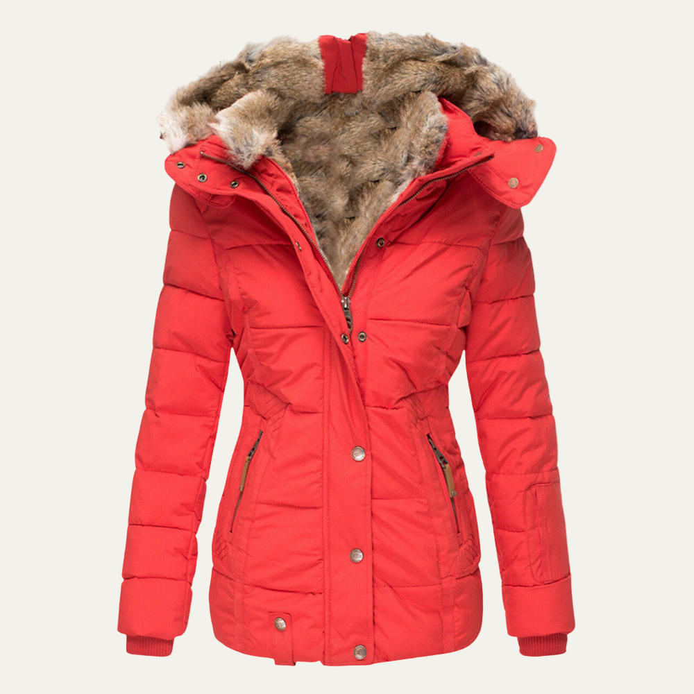 Women’s Sherpa Double Breasted Teddy Coat