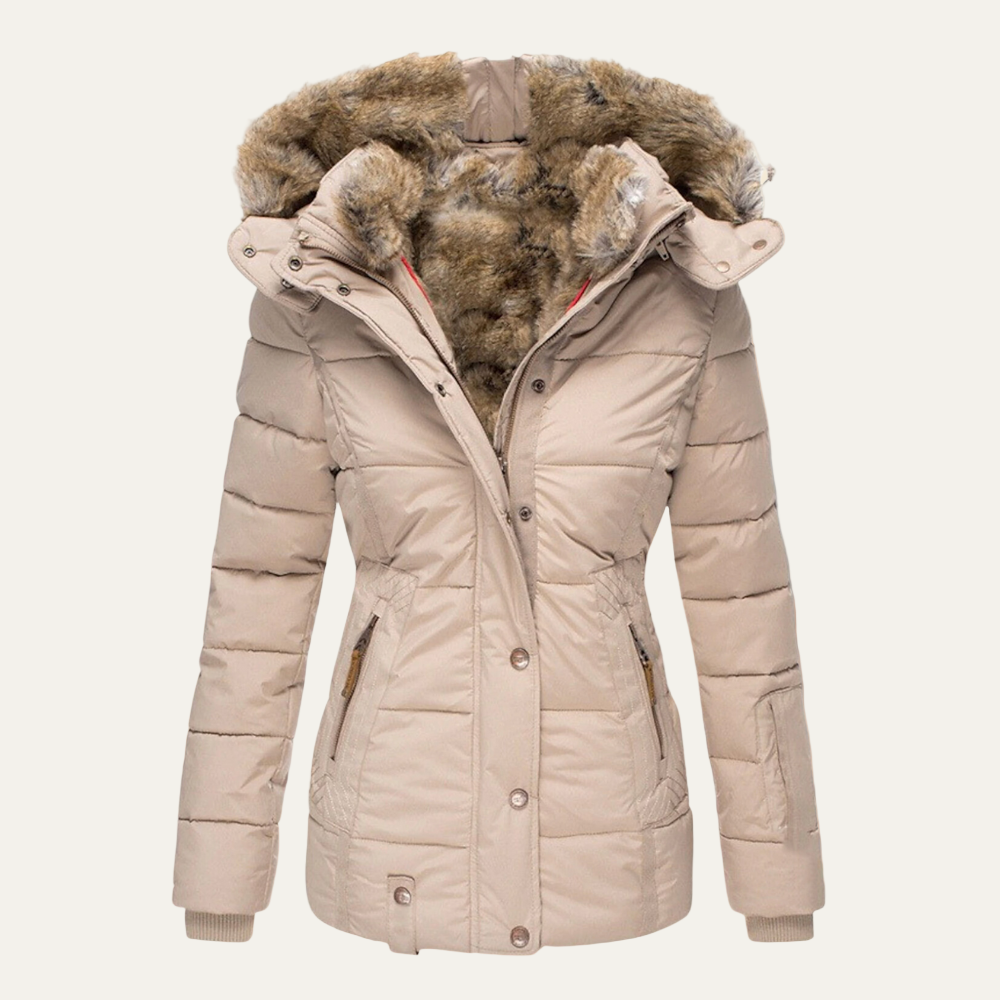 Women’s Sherpa Double Breasted Teddy Coat