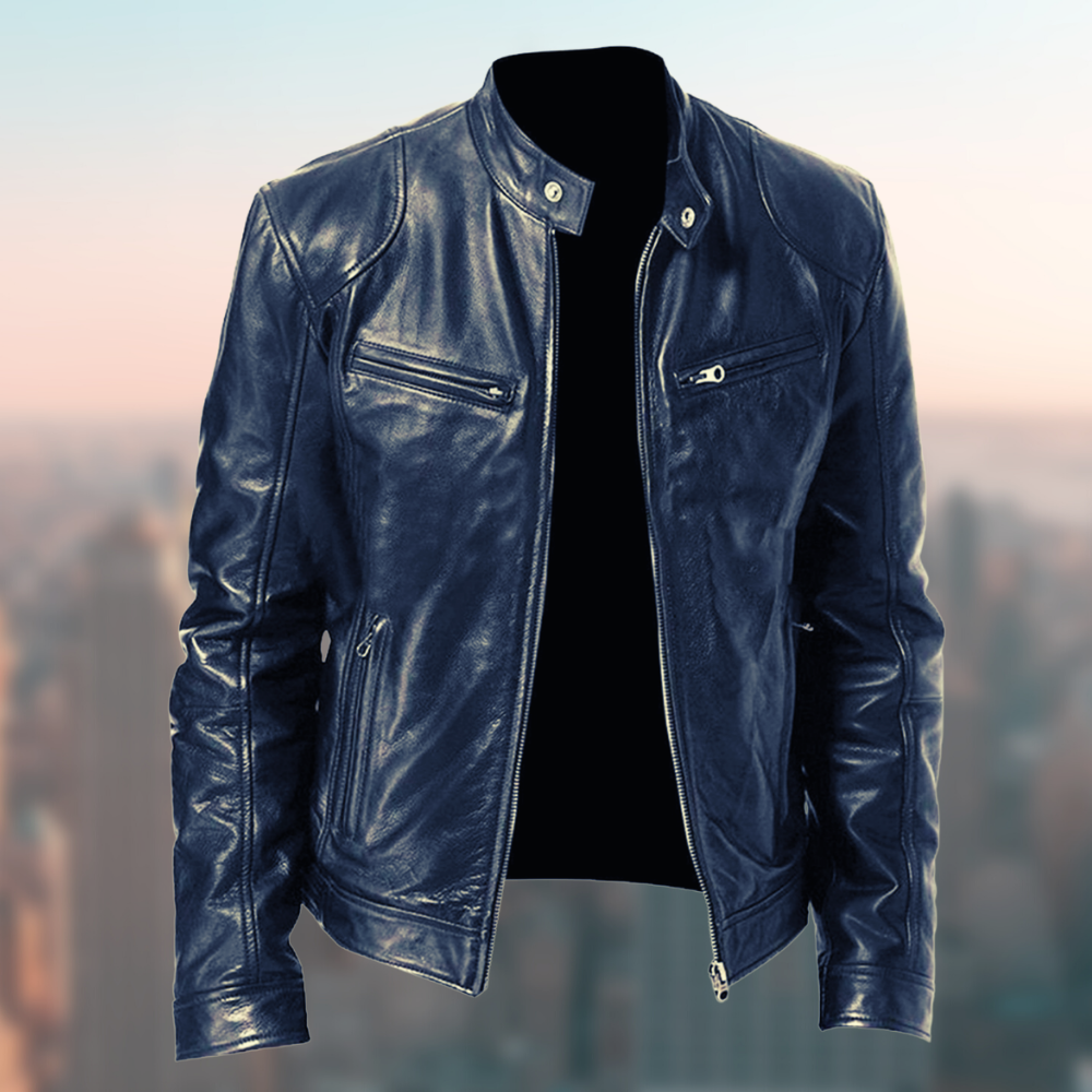 Stylish Mens Leather Jacket