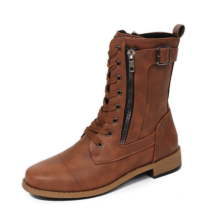 Tall Lace Up Boots for Women