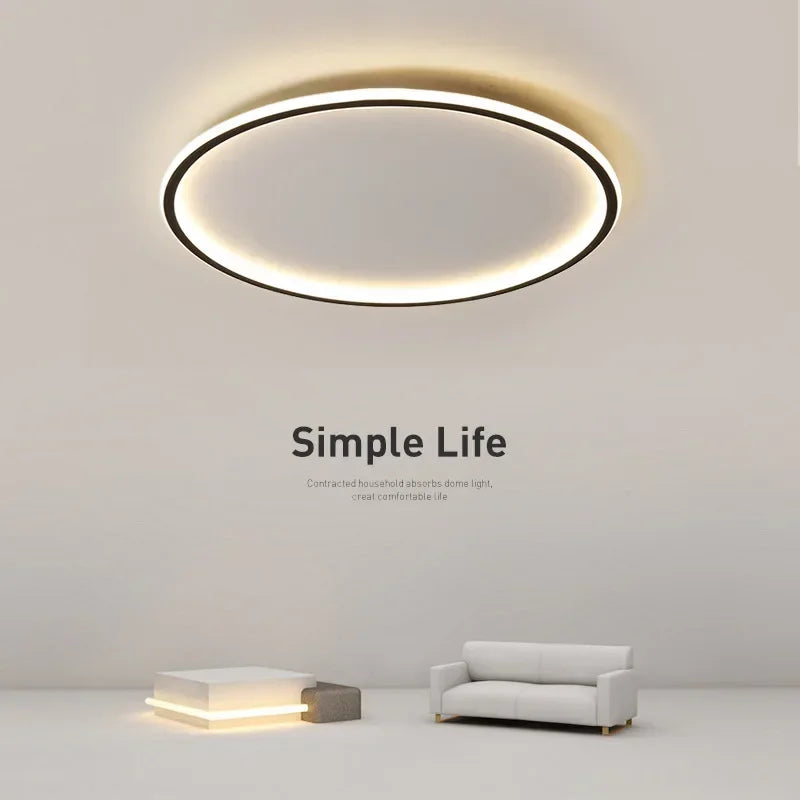 Bright Dimmable LED Ceiling Light in Soft White - BritishElegance