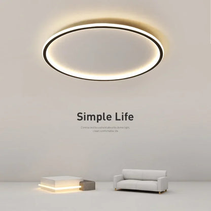 Bright Dimmable LED Ceiling Light in Soft White - BritishElegance