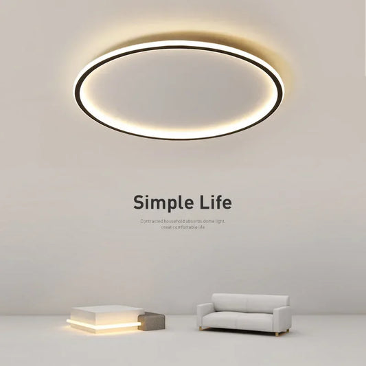 Bright Dimmable LED Ceiling Light in Soft White - BritishElegance