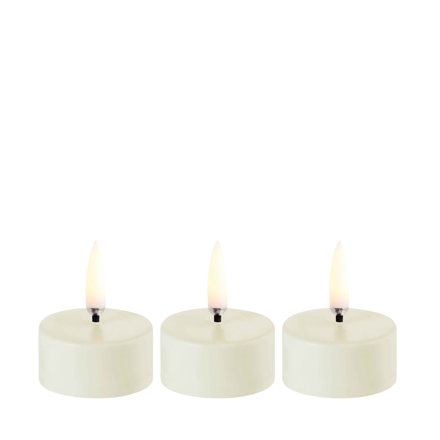 Realistic Flicker Candle Set - Battery Powered with Timer - BritishElegance