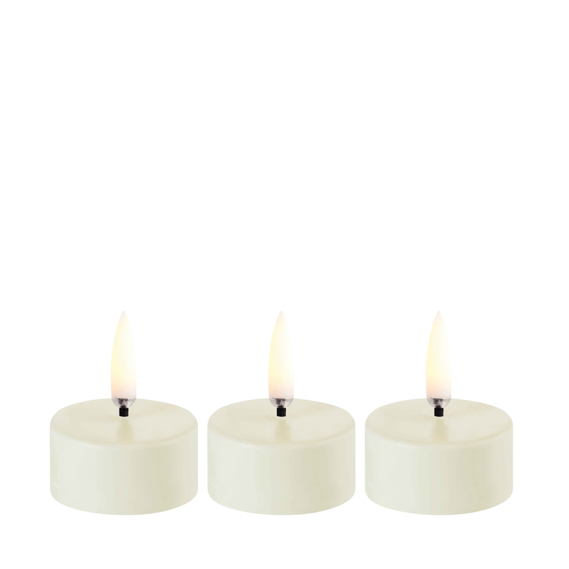 Realistic Flicker Candle Set - Battery Powered with Timer - BritishElegance