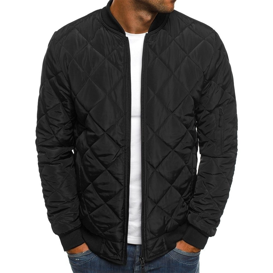 Warm Padded Mens Bomber Jacket