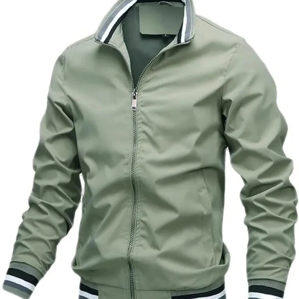 Men’s Transitional Jacket with Collar