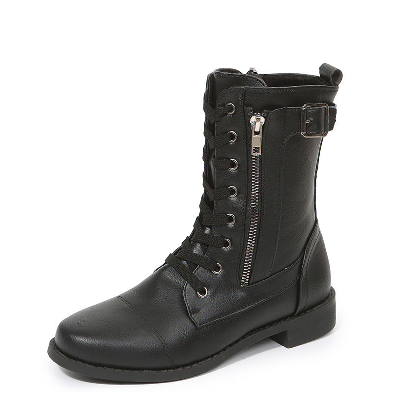 Tall Lace Up Boots for Women