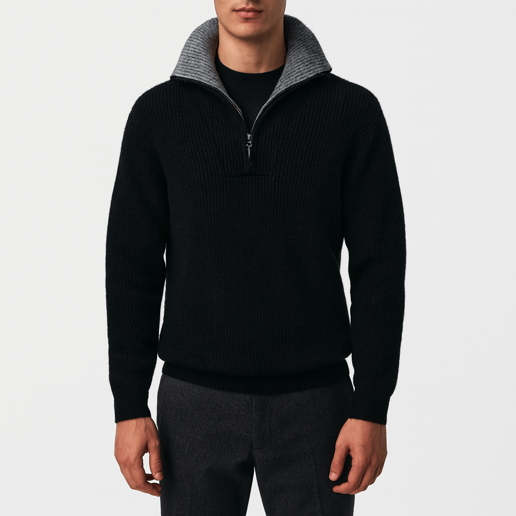 Alpine Quarter-Zip Sweater
