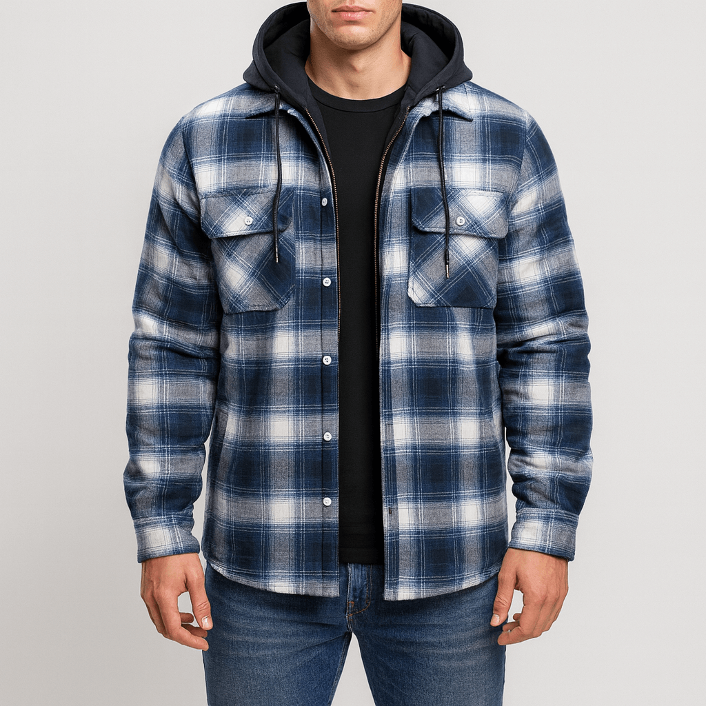 Bomber Plaid Jacket