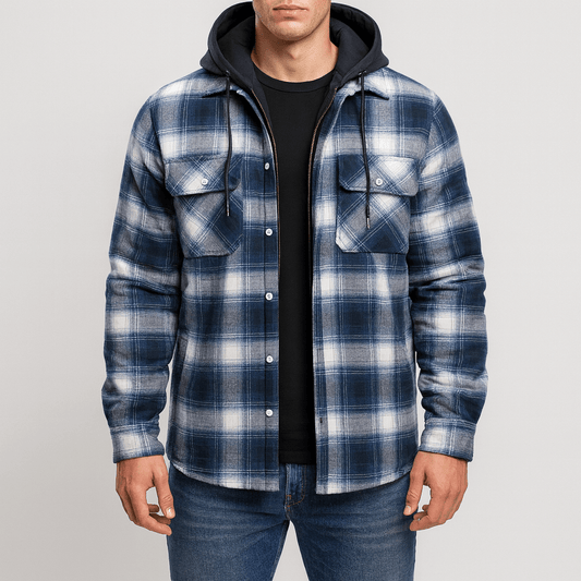 Bomber Plaid Jacket