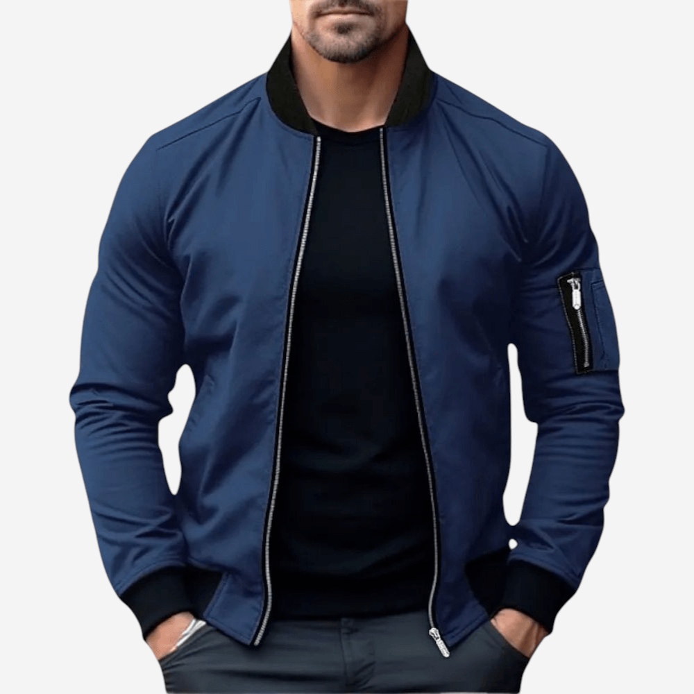 Bomber Zip Jacket
