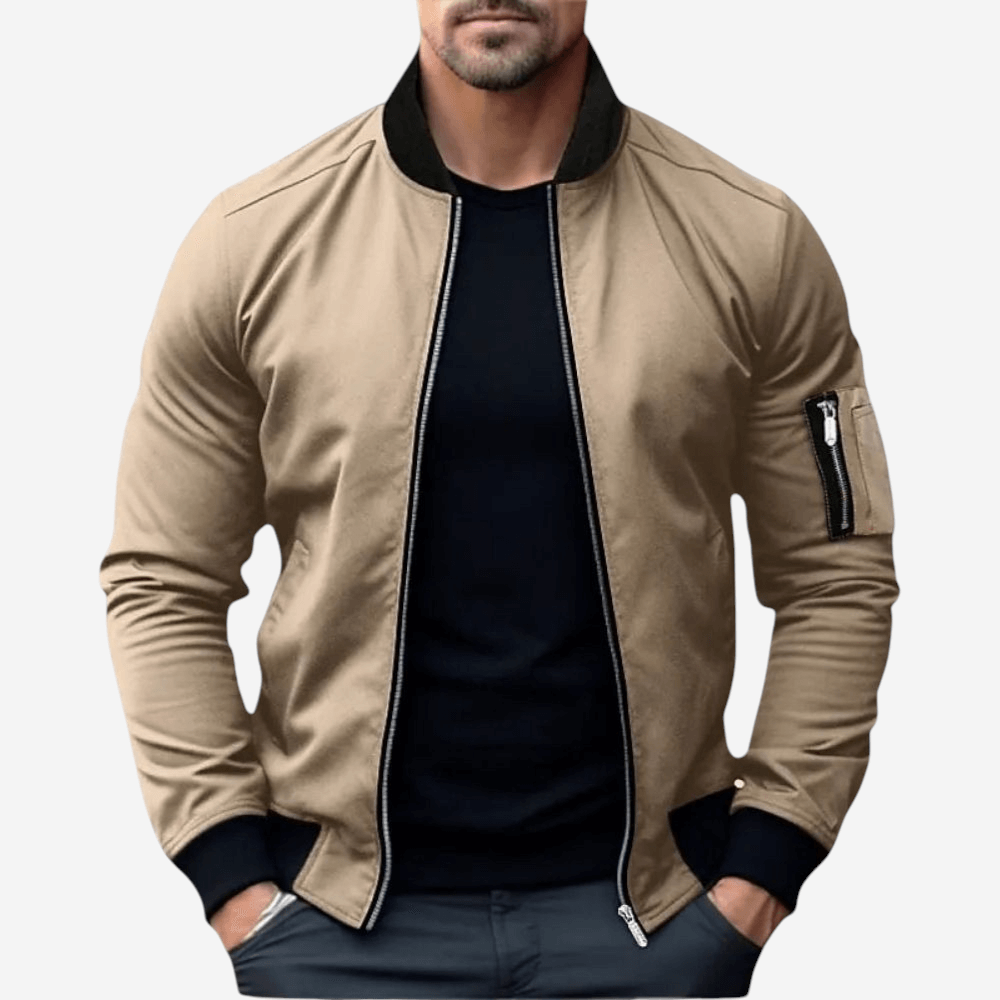 Bomber Zip Jacket