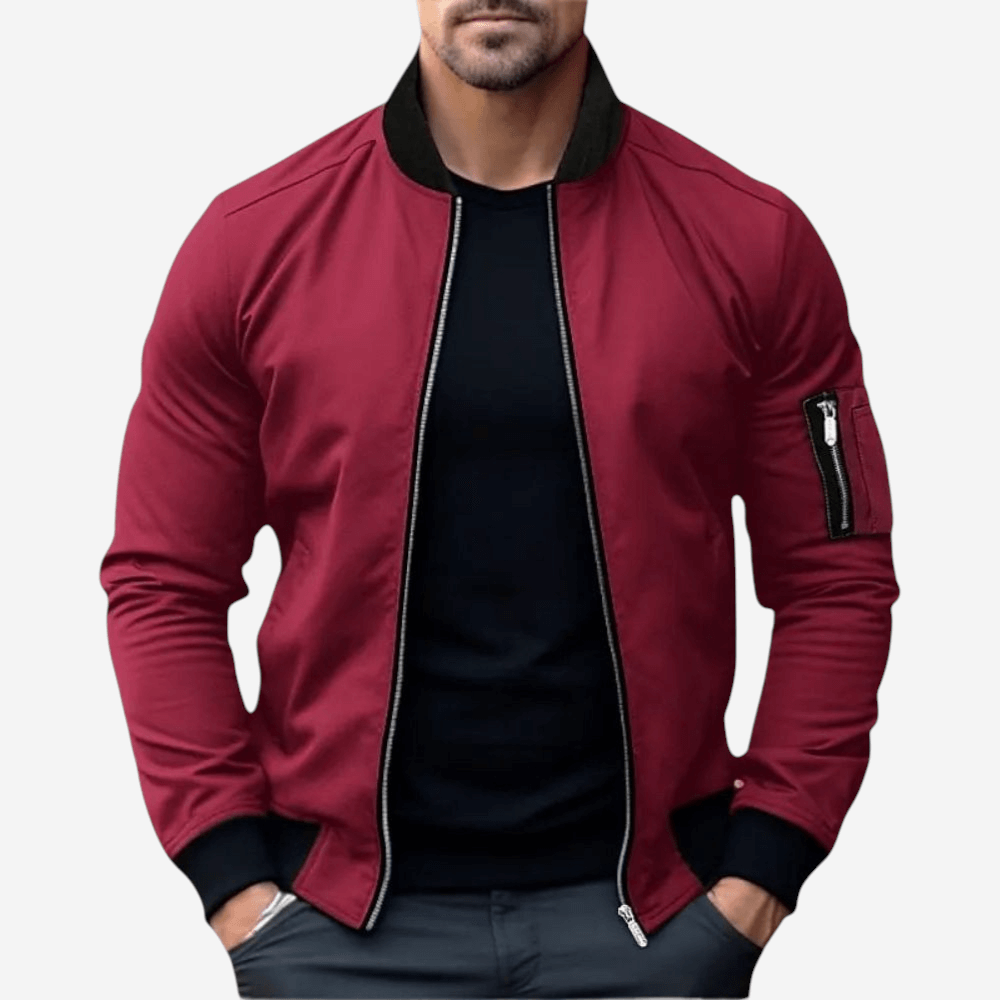 Bomber Zip Jacket