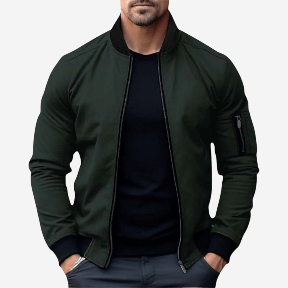 Bomber Zip Jacket