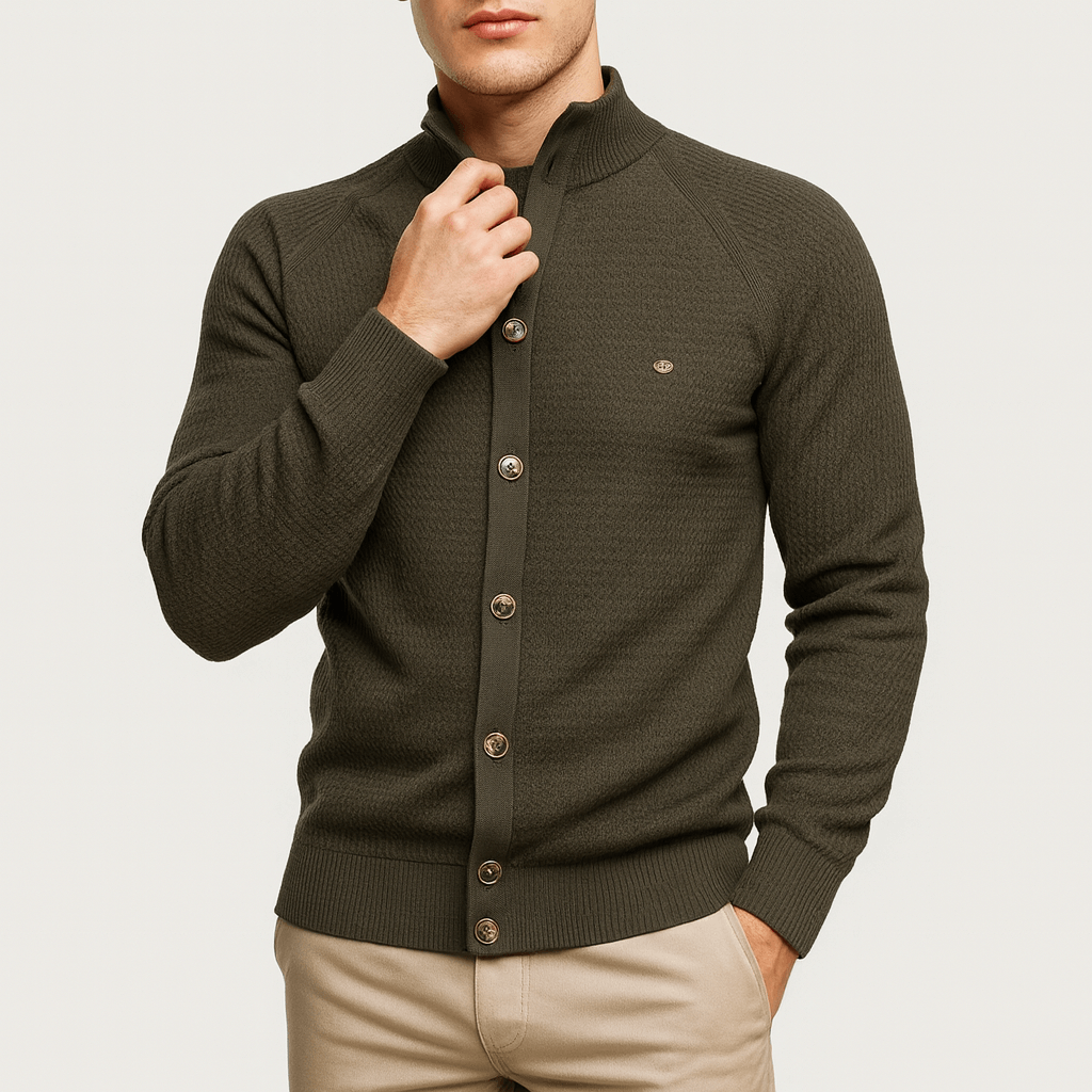 Button Knit Cardigan