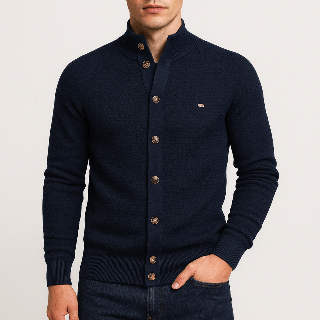 Button Knit Cardigan