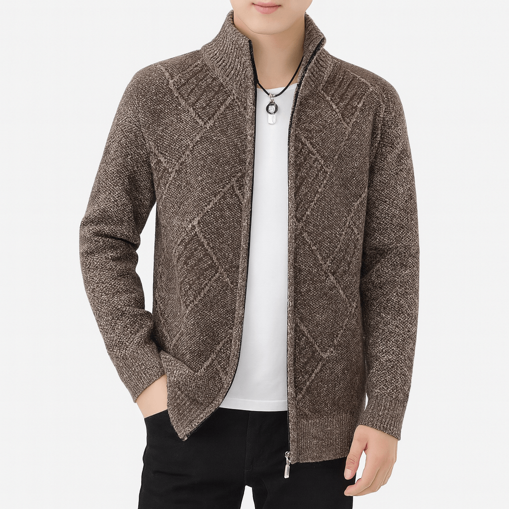 Classic Knit Cardigan Vest