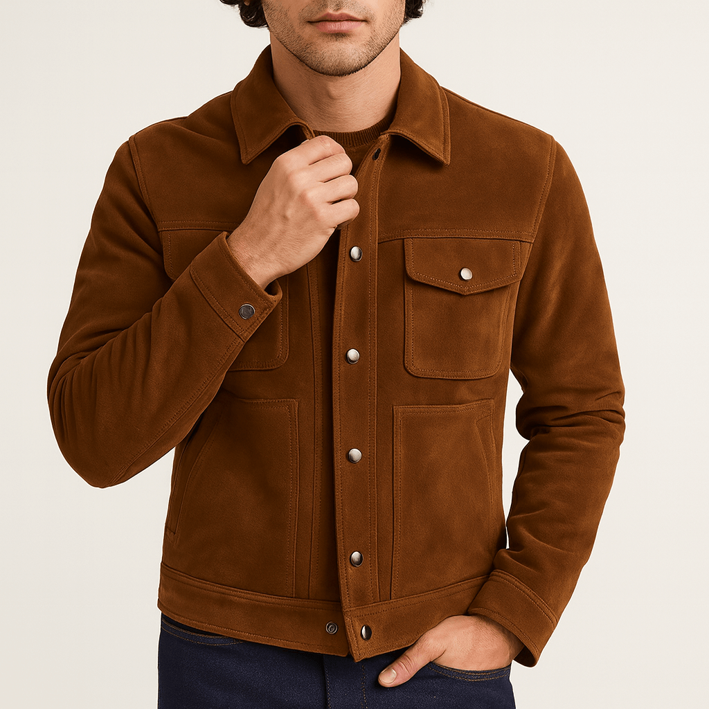 Classic Suede Blazer