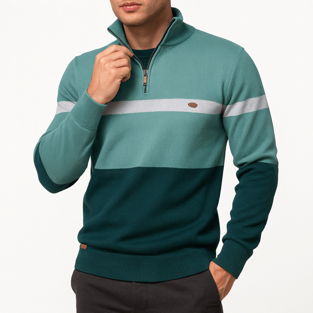 Color Block Jumper